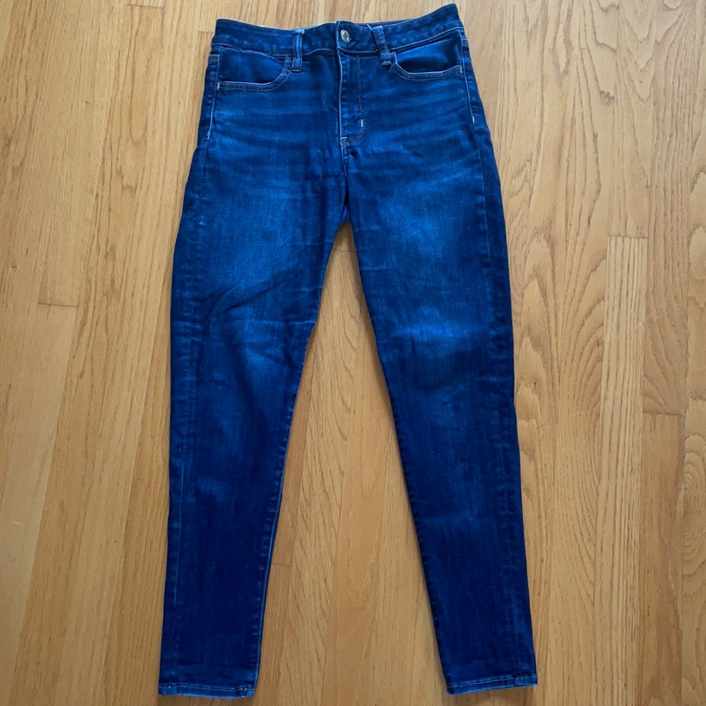 American eagle size 8 high rise jegging